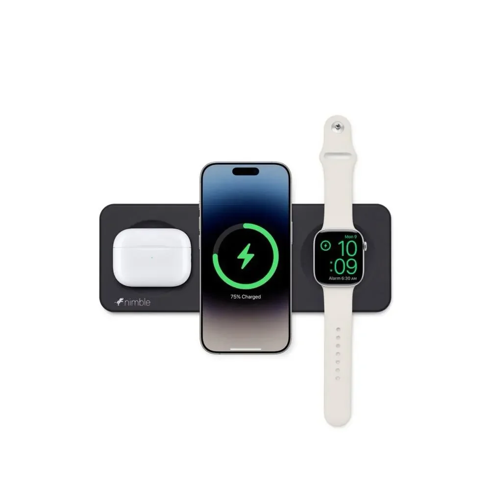 3 in 1 Nimble Podium Wireless Charger